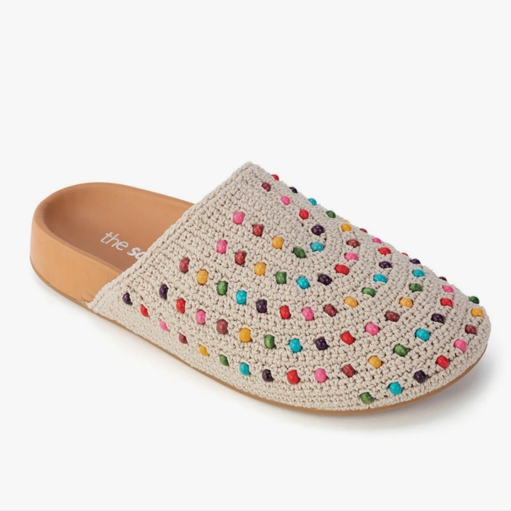 The Sak Women's Beige Multicolor Bolinas Clog - Picture 2 of 3